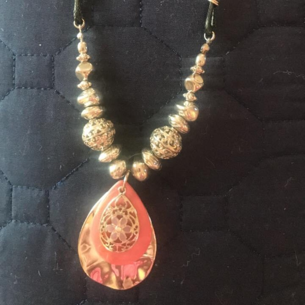 Necklace and earrings